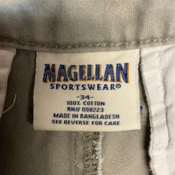 Magellan Sportswear Cargo Pants/Shorts Men’s 34x29 - Picture 4 of 6